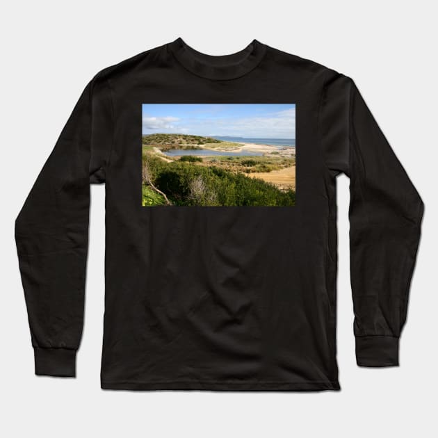 Sand Dune System, South Australia Long Sleeve T-Shirt by jwwallace